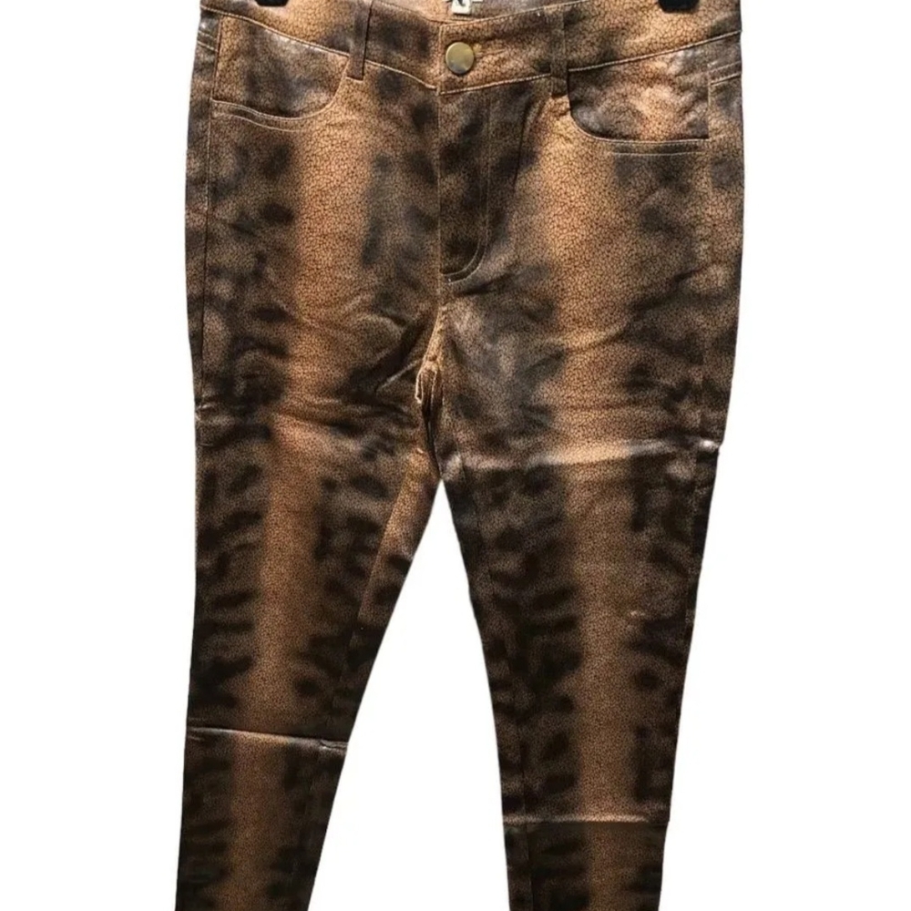 New | Uniq | Faux Leather Skinny Stretch